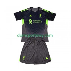 Koszulka Liverpool Bramkarska Dziecięcy Domowe Koszulki Piłkarskie 2025-2026 Krótki Rękaw